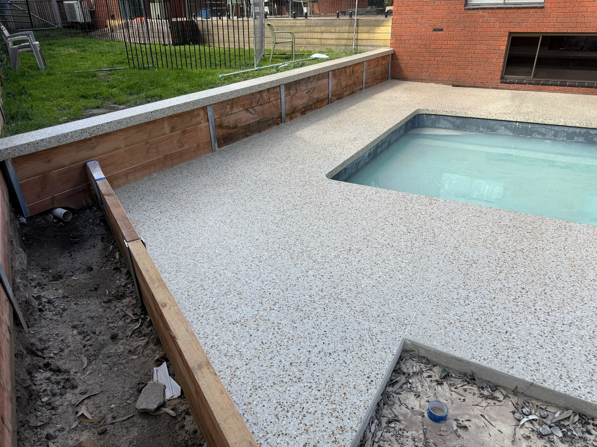 Highton Pavilion · Pavilion exterior finish